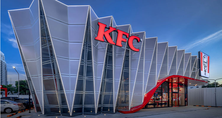 KFC flagship in Ekkamai, Bangkok