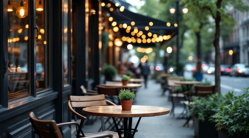 Café Bastille and B44 in San Francisco's Belden Place