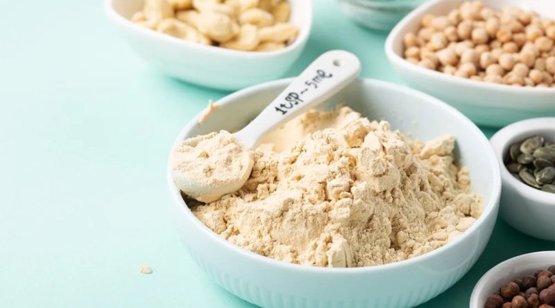 ACI Group's plant-based protein line in bowls on table