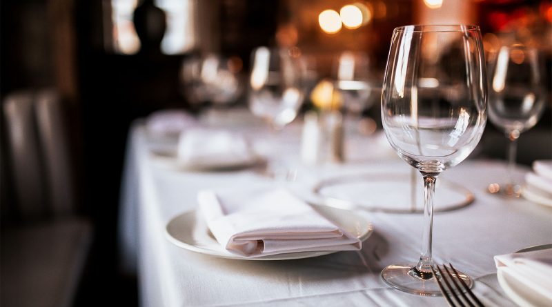 FIne dining table set up in restaurant to support Eleven Madison Park article