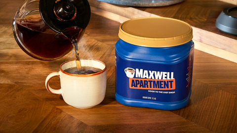 Maxwell House rebrands to “Maxwell Apartment”