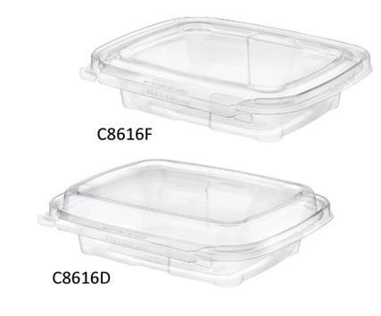 Inline Plastics Versatile 8x6 Safe-T-Chef® with Built-In Tamper Protection